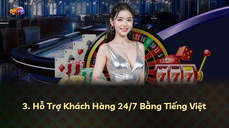 3. Hỗ Trợ Khách Hàng 24/7 Bằng Tiếng Việt