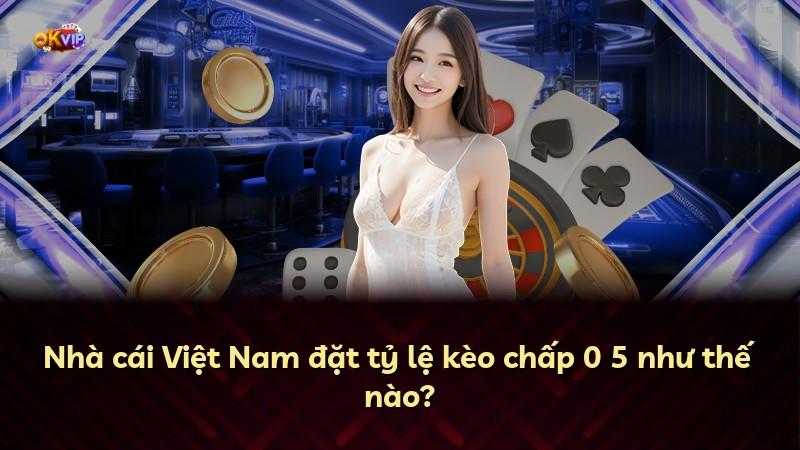 Nhà cái Việt Nam đặt tỷ lệ kèo chấp 0 5 như thế nào?