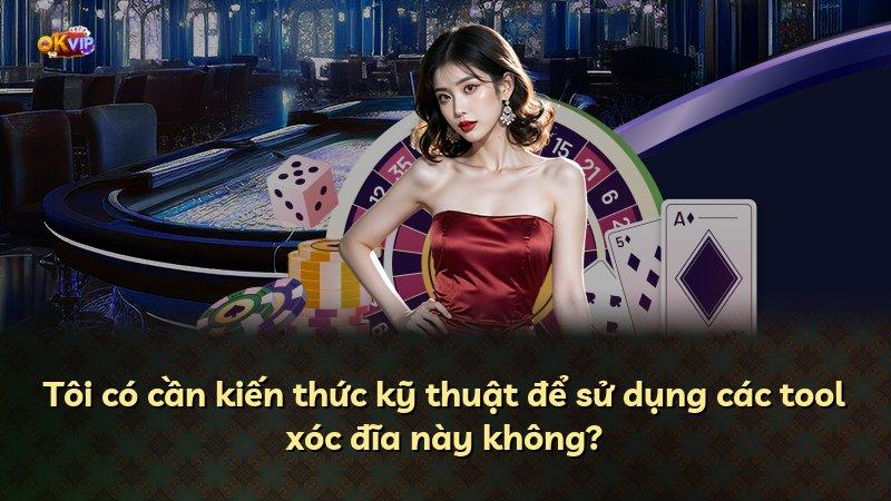 Tôi có cần kiến thức kỹ thuật để sử dụng các tool xóc đĩa này không?